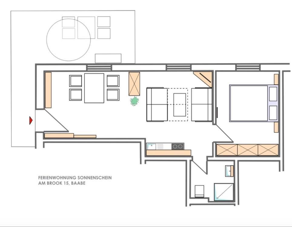 Sonnenschein Am Brook Apartment Baabe Exterior photo